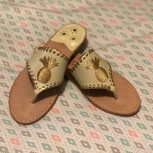 Jack Rogers Pineapple sandals